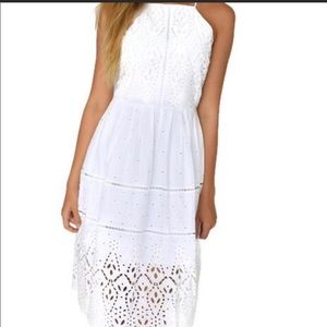 Parker Alana Dress - Eyelet White
